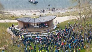 EAA Denmark buries Vejle Fjord and calls for political action to restore this aquatic environment