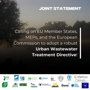 Joint civil society priorities for the trialogue negotiations on the Urban Wastewater Treatment Directive