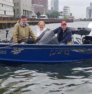 MEP Niclas Herbst joins EAA and Sportvisserij Nederland for a fishing trip in Amsterdam 