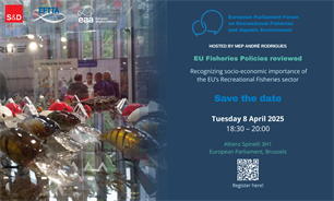 SAVE THE DATE: RecFishing Forum event - EU Fisheries Policies reviewed: "Recognizing the socio-economic importance of recreational fisheries"